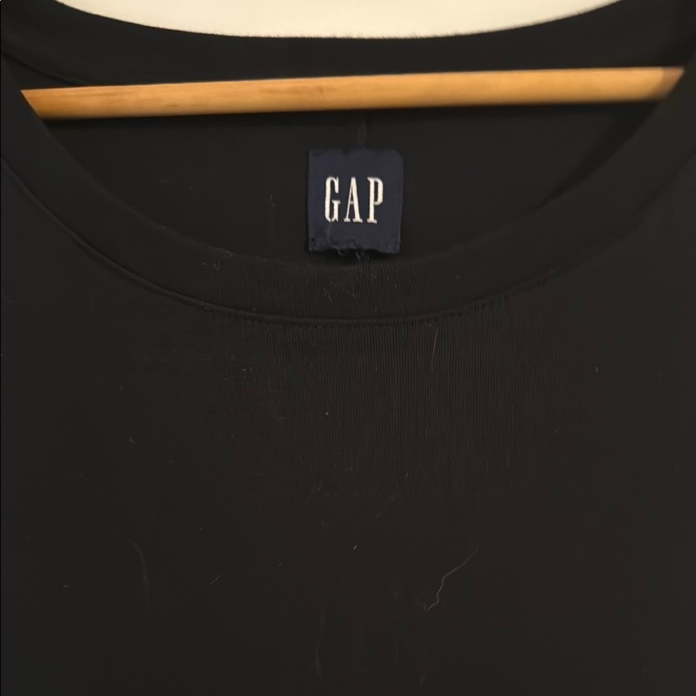 GAP T-Shirt Dress In Black - Picture 3 of 3